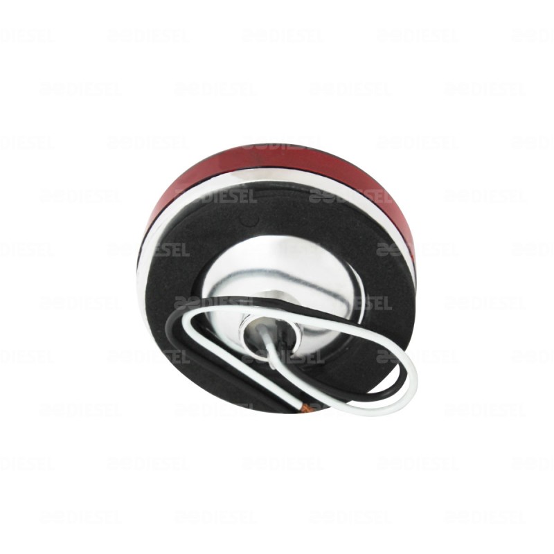 PLAFON 10/30V LED ROJO 70MM M/LISA