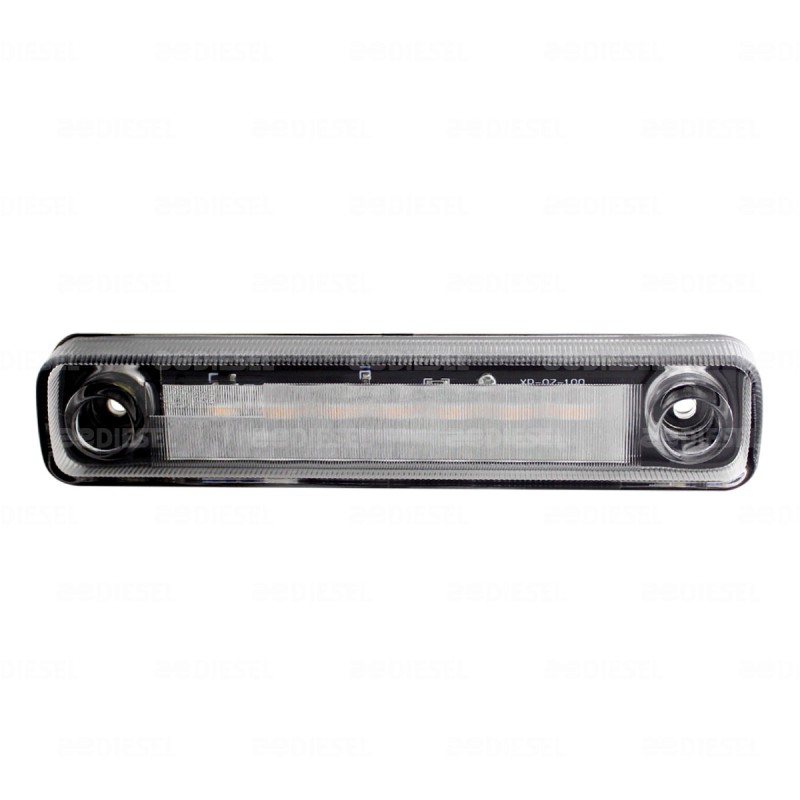 PLAFON 24V LED AMBAR MICA CRISTAL I6S