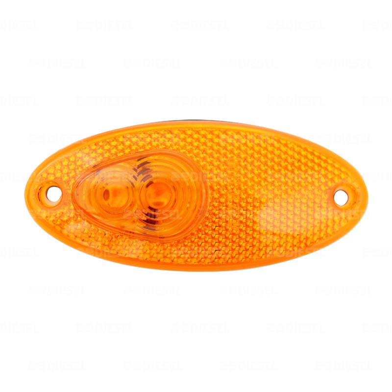 PLAFON 12V/24V 9 LED AMBAR=5230