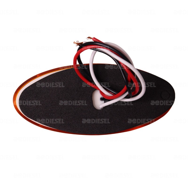 PLAFON 12V/24V 9 LED AMBAR=5230