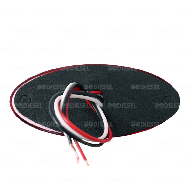 PLAFÓN 12V/24V LED ROJO NEÓN