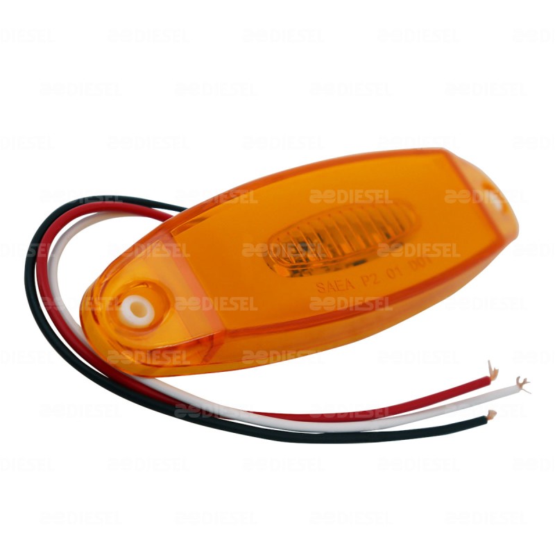 PLAFÓN 10V/30V LED NEON ÁMBAR SALMÓN