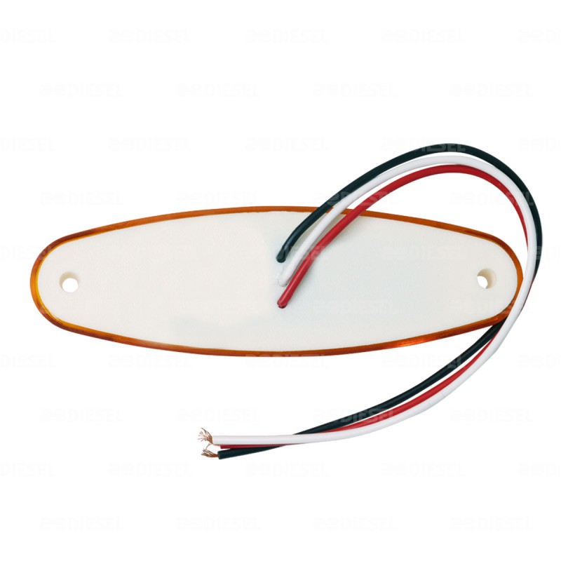 PLAFON 10/30V LED NEON AMBAR SALMON=6356