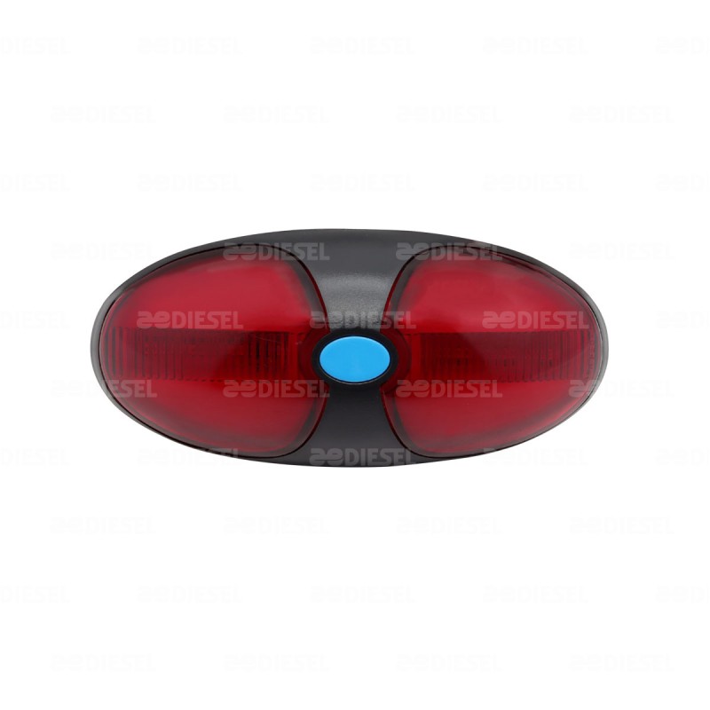 PLAFON 10/30V NEON LED PB ROJO 2F=7585