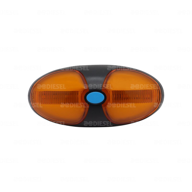 PLAFON 10/30V NEON LED PB AMBAR 2F=7484