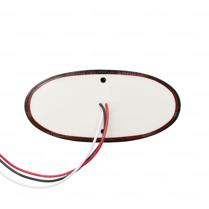 PLAFON 10/30V NEON LED PB AMBAR 2F=7484