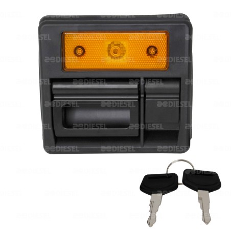 CHAPA MALETERO CON PLAFON 12V