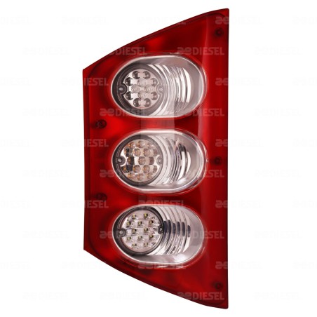 CALAVERA 24V IZQ  3 LAMP LED V9800