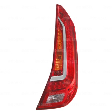 CALAVERA 12V DERECHO LED DINA