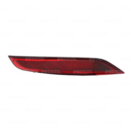 PLAFÓN 24V LED IZQUIERDO ROJO TRASERO INFERIOR MARCOPOLO G8