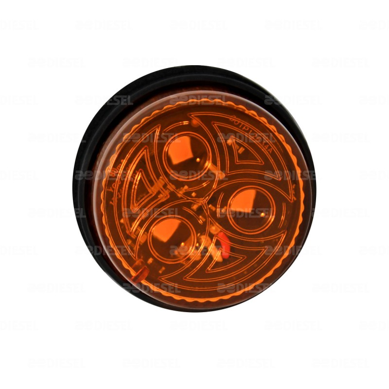 PLAFON 12/24V LED AMBAR AYCO=8149