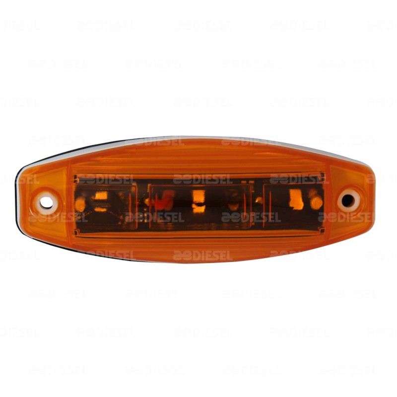 PLAFON 12V/24V 3LED AMBAR LAT AYCO=8147