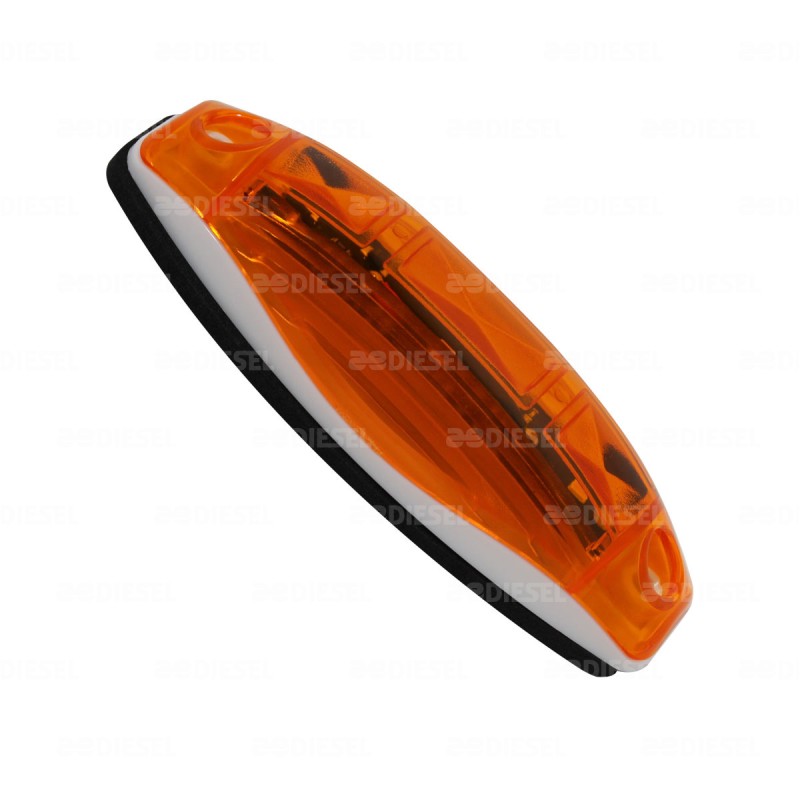 PLAFÓN 12/24V 3 LED LATERAL ÁMBAR AYCO