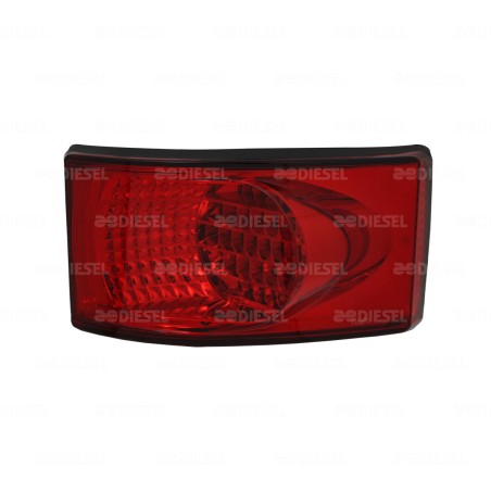PLAFON 24V LED ROJO ENVOLVENTE 1F