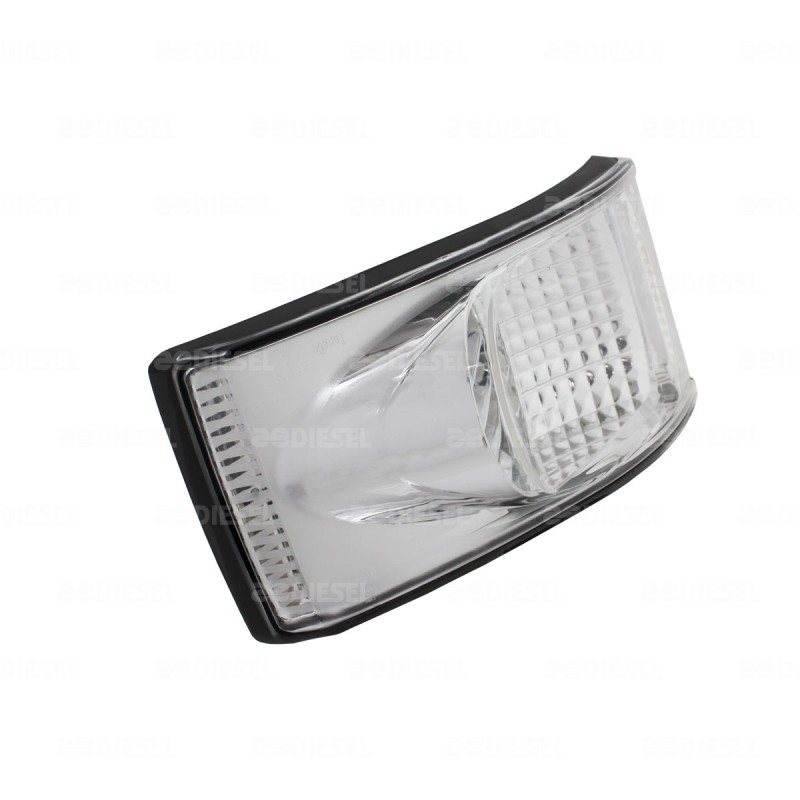 PLAFON 24V LED AMBAR M/CRISTAL ENVOLVENTE