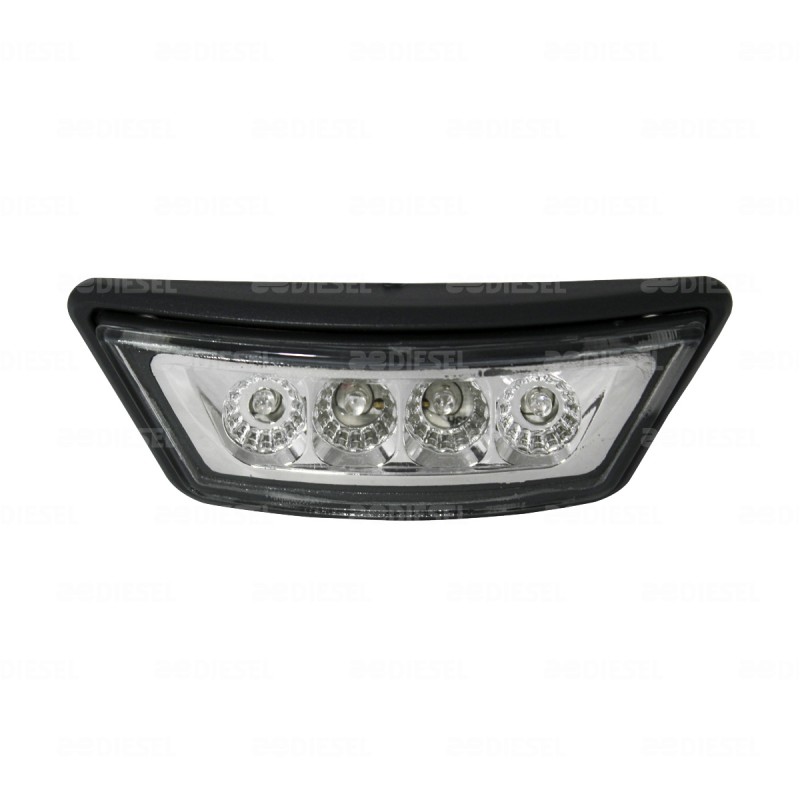 PLAFON 24V 4 LED AMBAR G7 P/ESPEJO M/C
