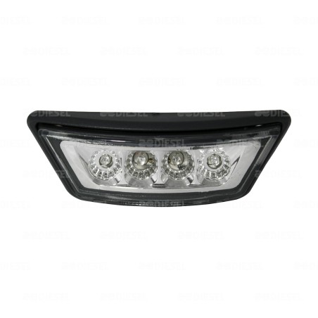 PLAFON 24V 4 LED AMBAR G7 P/ESPEJO M/C