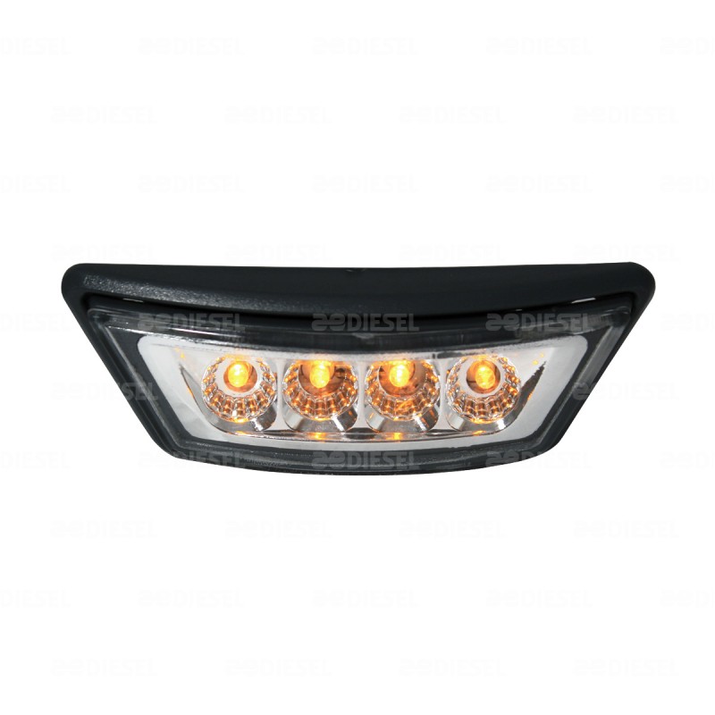 PLAFÓN 24V 4LED ÁMBAR G7 P/ESPEJO M/C