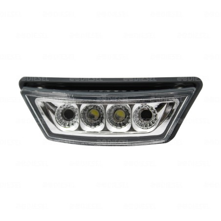 PLAFON 24V 2 LED L/BCA G7 P/ESTRIBO M/C