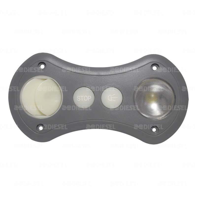 PLAFÓN LECTURA INTERCENTURY GRIS