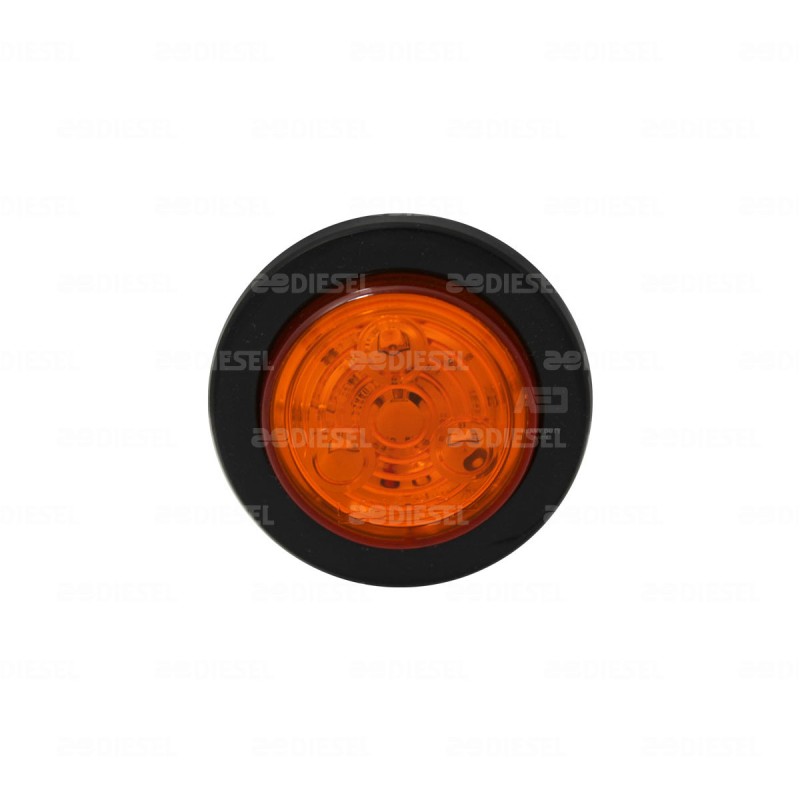 PLAFÓN 12V 3 LED ÁMBAR 2" 5022 HUEL/PLAN