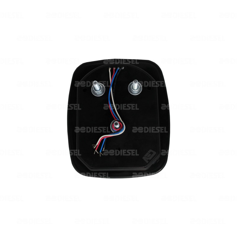PLAFÓN 12/24V 16 LED TIPO JEEP ROJO/BLANCO ALTA/BAJA/REVERSA ESTROBO