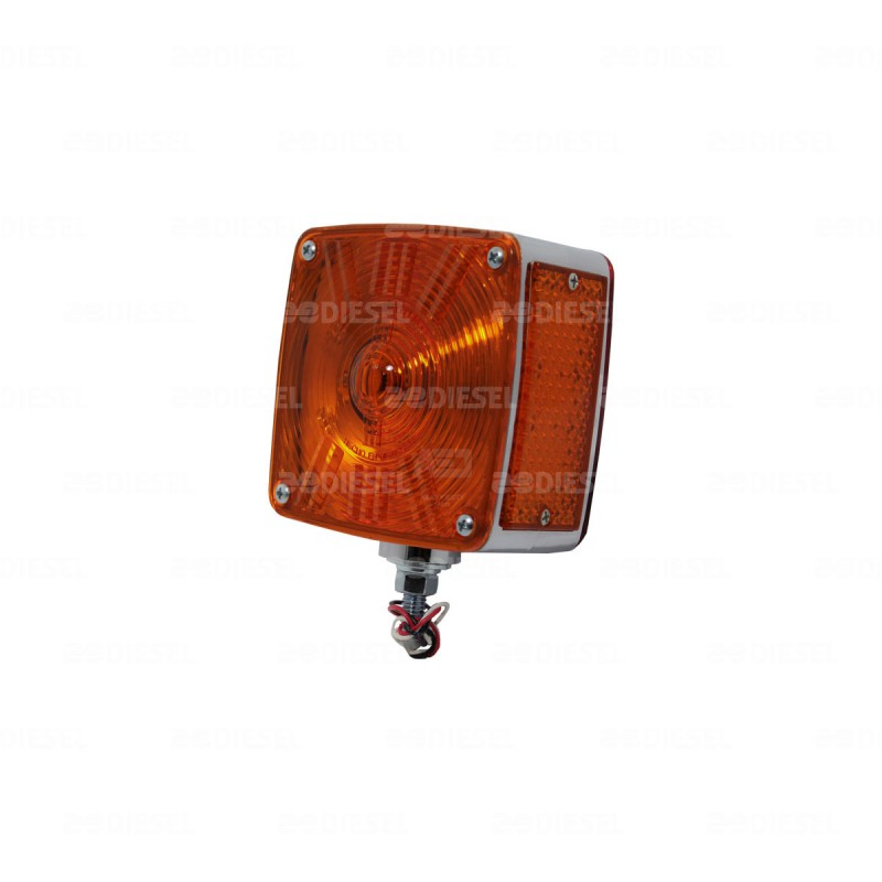 PLAFÓN 12V 40 LED DIRECCIONAL IZQUIERDO 1 TORNILLO FIJA/ESTROBO