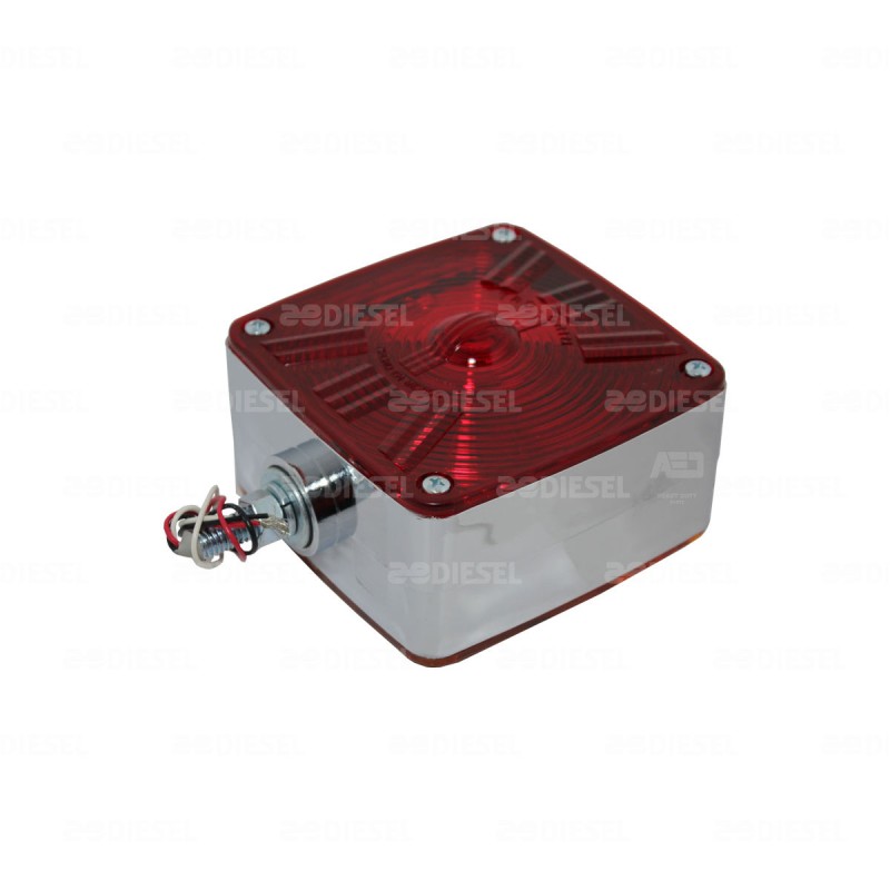 PLAFÓN 12V 40 LED DIRECCIONAL IZQUIERDO 1 TORNILLO FIJA/ESTROBO