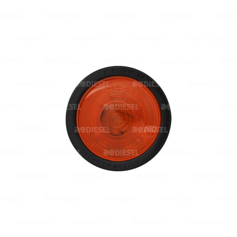 PLAFÓN 12V FOCO 4" ÁMBAR GOMA ALTA/BAJA/FIJA
