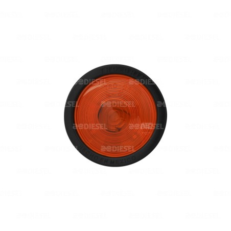 PLAFÓN 12V FOCO 4" ÁMBAR GOMA ALTA/BAJA/FIJA