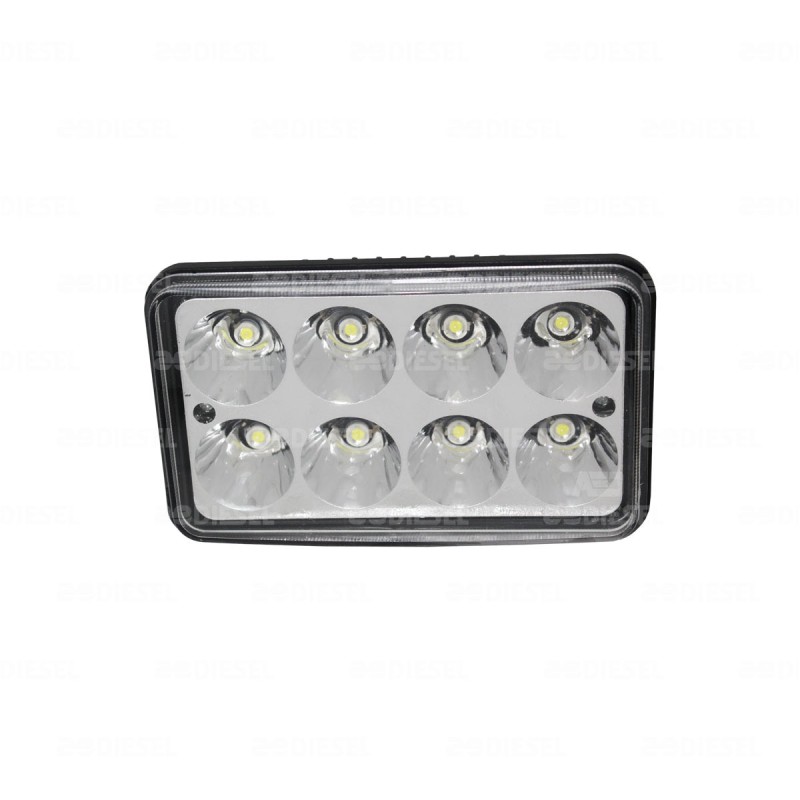 FARO 12V LED BLANCO JUEGO=3120=9008 EESTROBO