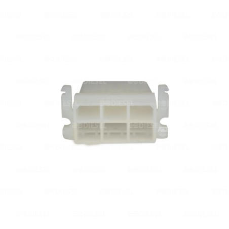 CONECTOR 6 VÍAS MACHO C/ SOPORTE