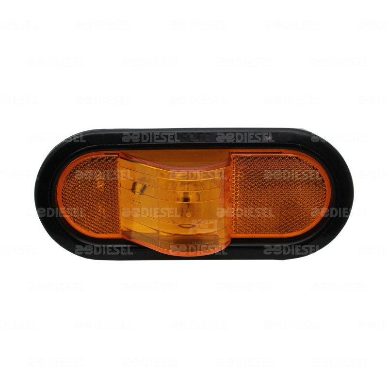 PLAFÓN 12V ÁMBAR LATERAL