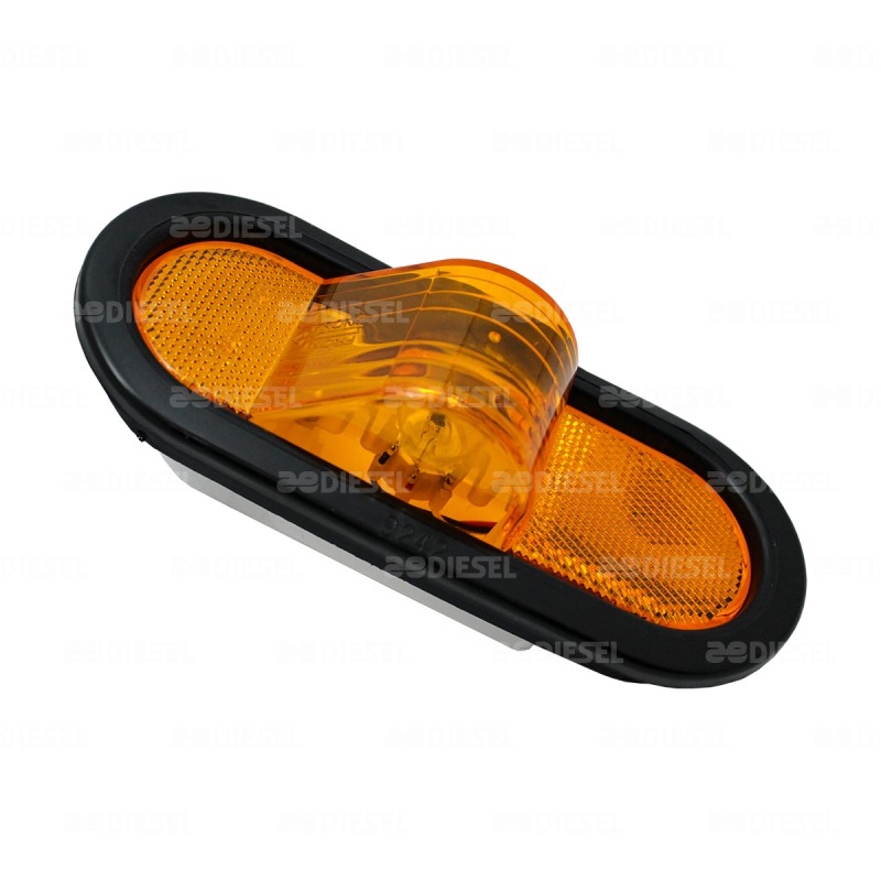 PLAFÓN 12V FOCO ÁMBAR LATERAL