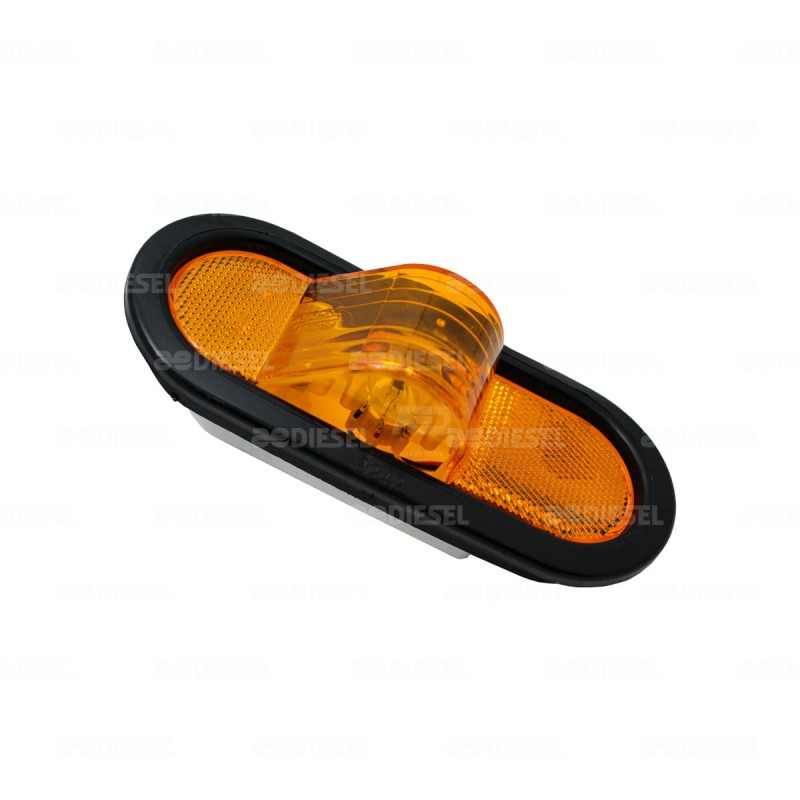 PLAFÓN 12V ÁMBAR LATERAL
