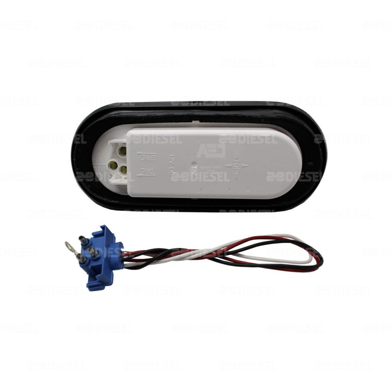 PLAFÓN 12V ÁMBAR LATERAL