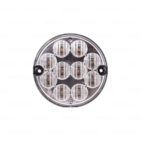 PLAFÓN 12V/24V LED DIRECCIONAL MICA CRISTAL