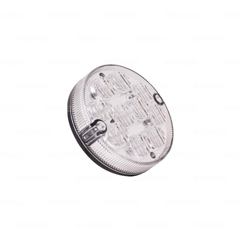 PLAFÓN 12V/24V LED DIRECCIONAL MICA CRISTAL