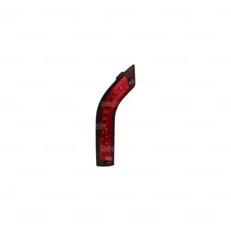 PLAFÓN 24V LED IZQUIERDO ROJO NVO TORINO