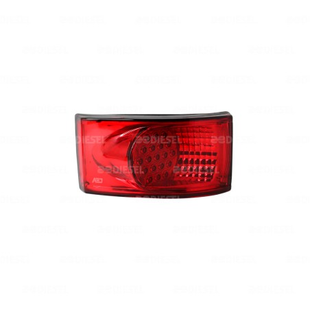 PLAFÓN 12V 19 LEDS ROJO 6095 ENVOL T.HEL