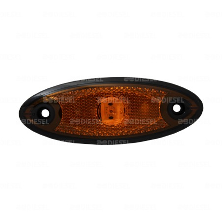 PLAFÓN 24V 1 LED ÁMBAR LATERAL MB EURO VI