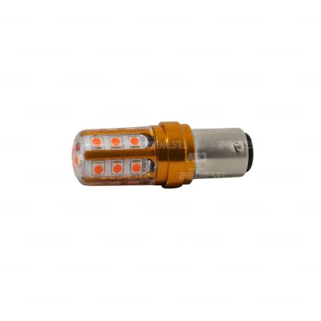 FOCO 1034 12V/24V LED ROJO STROBO/FIJO