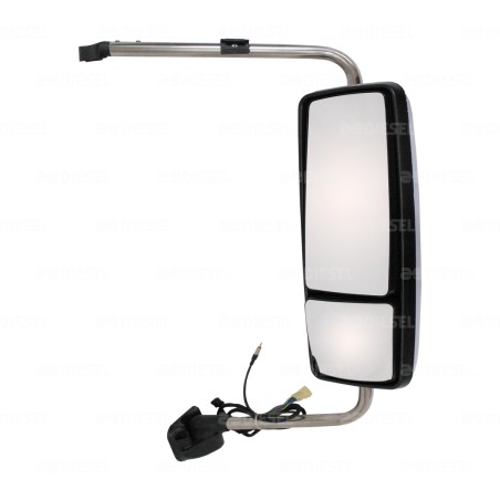 ESPEJO ELÉCTRICO CON LUZ DERECHO CROMADO PROSTAR