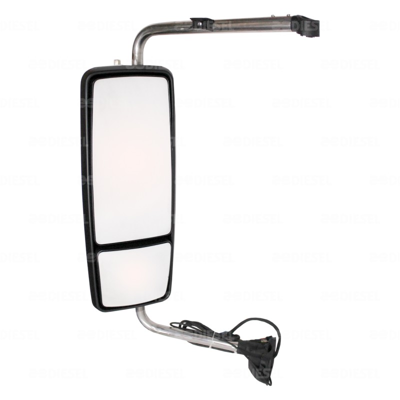 ESPEJO ELÉCTRICO CON LUZ IZQUIERDO CROMADO PROSTAR