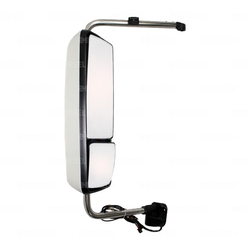 ESPEJO ELÉCTRICO CON LUZ IZQUIERDO CROMADO PROSTAR