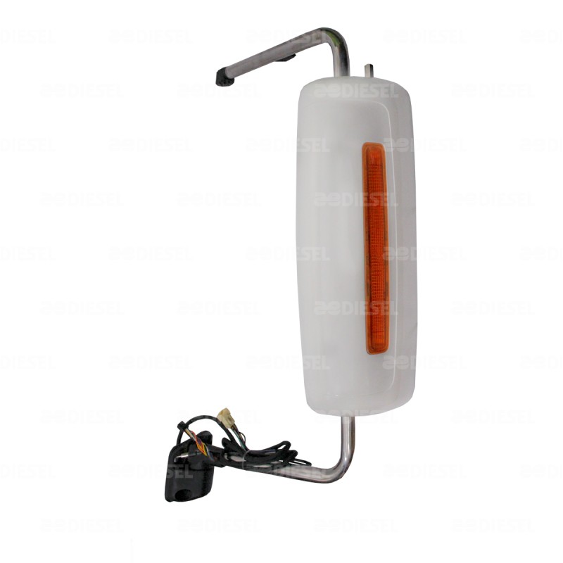 ESPEJO ELÉCTRICO CON LUZ IZQUIERDO CROMADO PROSTAR