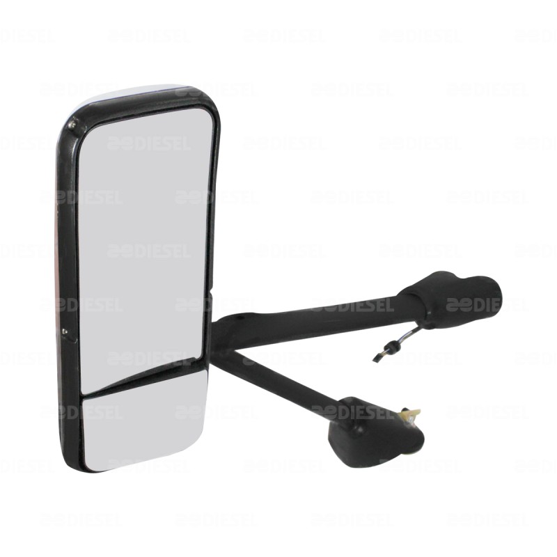 ESPEJO ELÉCTRICO IZQUIERDO CROMADO KENWORTH T660