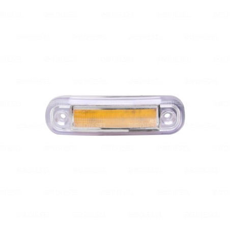 PLAFON 12V/24V LED AMBAR LATERAL