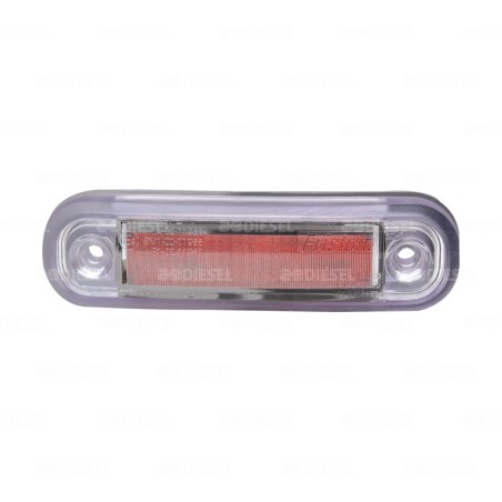 PLAFÓN 12V/24V LED LATERAL ROJO