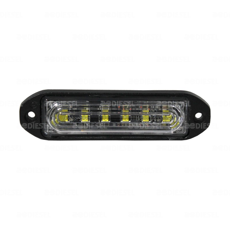 PLAFÓN 12V BLANCO ESTROBO SIMPLE